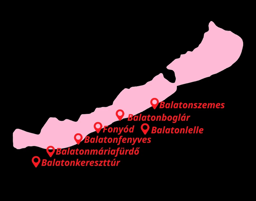 Szállítási területek